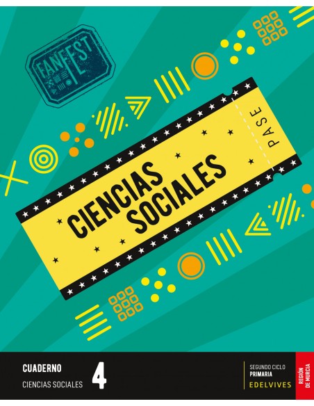 CUADERNO CIENCIAS SOCIALES 4ºPRIMARIA FANFEST MURCIA 2023